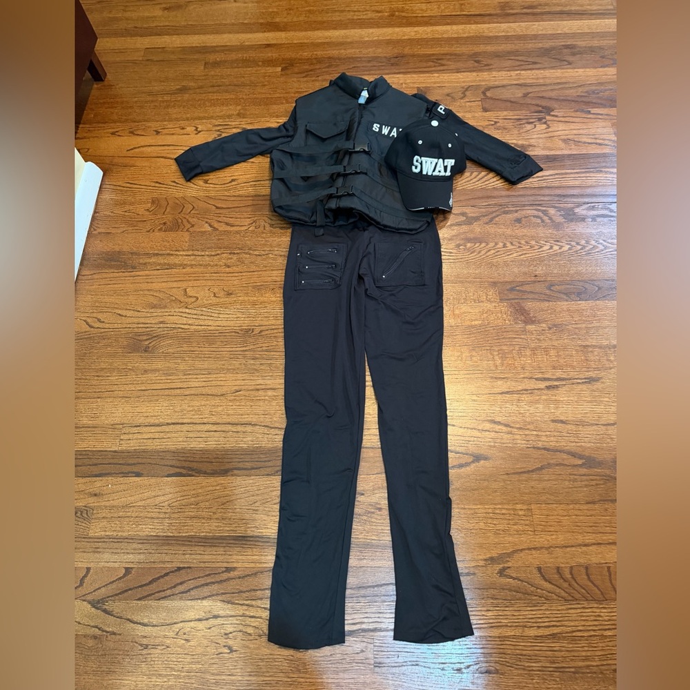 Women’s SWAT Costume - Black Hat included
